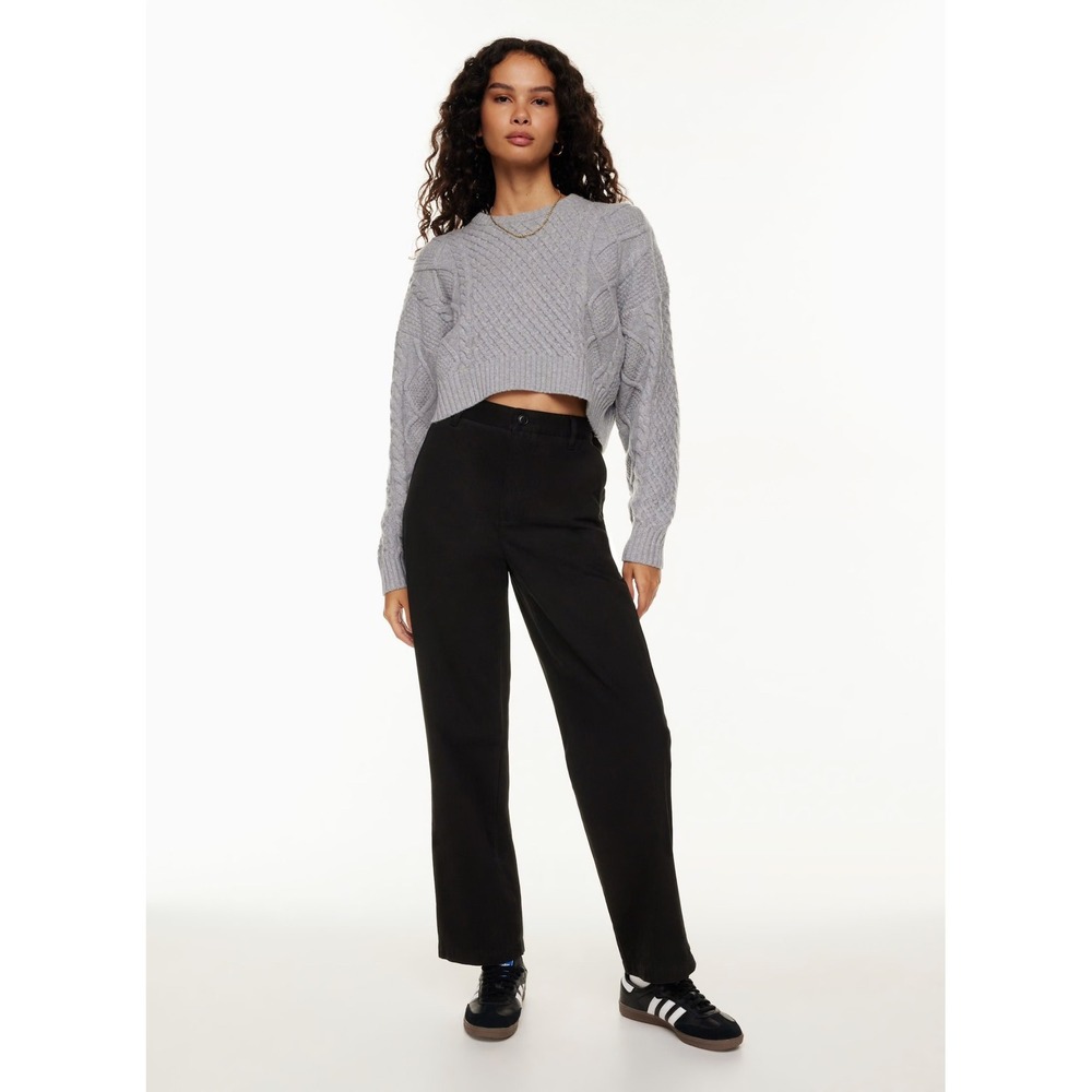 Aritzia Sunday Best Jaden Pant Cotton Size 2 Black